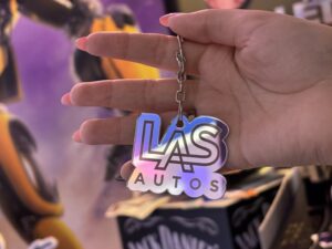 Llaveros grabados en Acrílico espejado | Plotter7