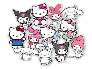 Stickers Hello Kitty autoadesivos | Plotter7