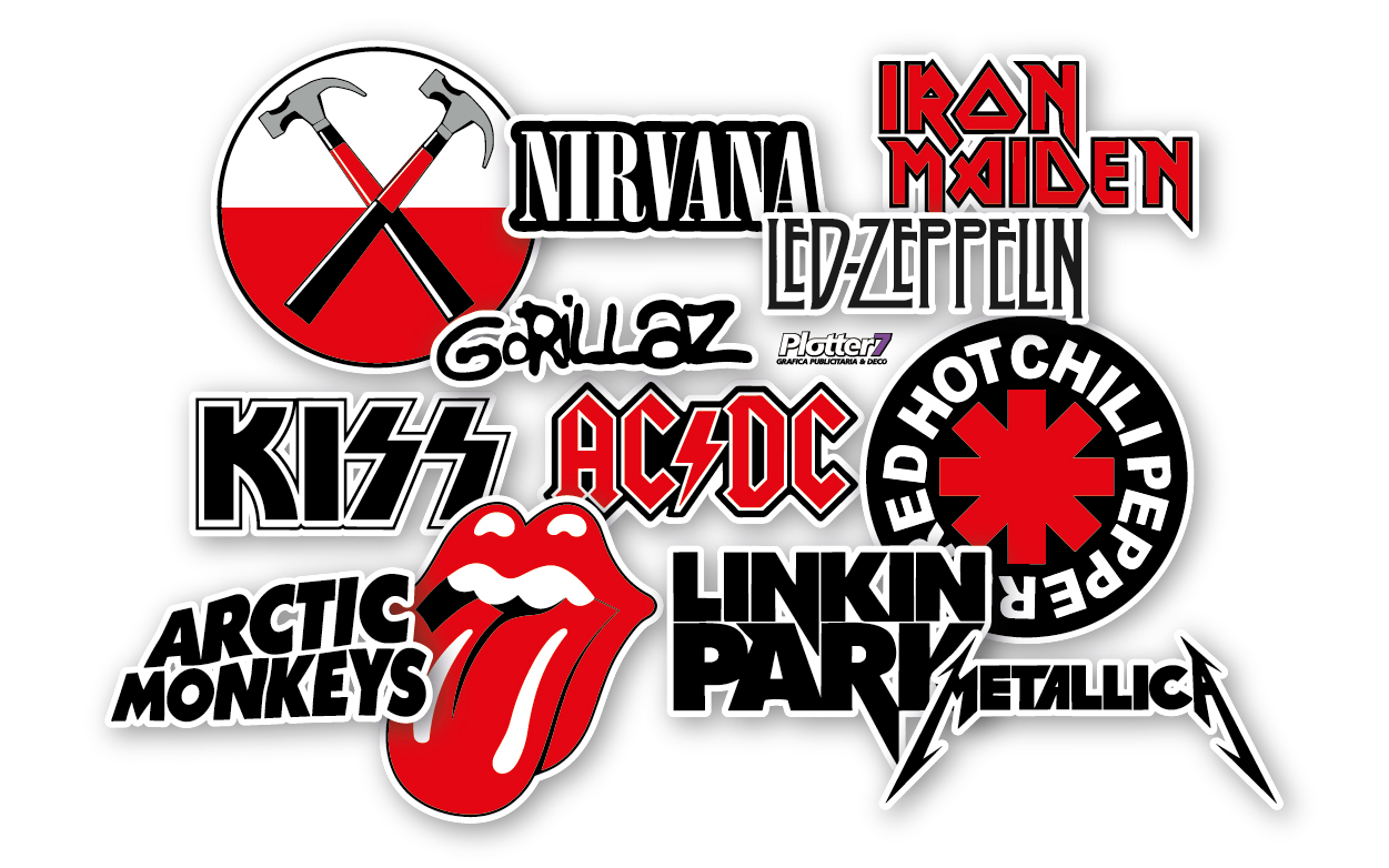 Stickers Bandas autoadesivos | Plotter7