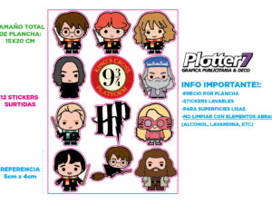 Stickers Harry Potter autoadesivos | Plotter7