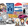 stickers Volver al futuro autoadesivos | Plotter7