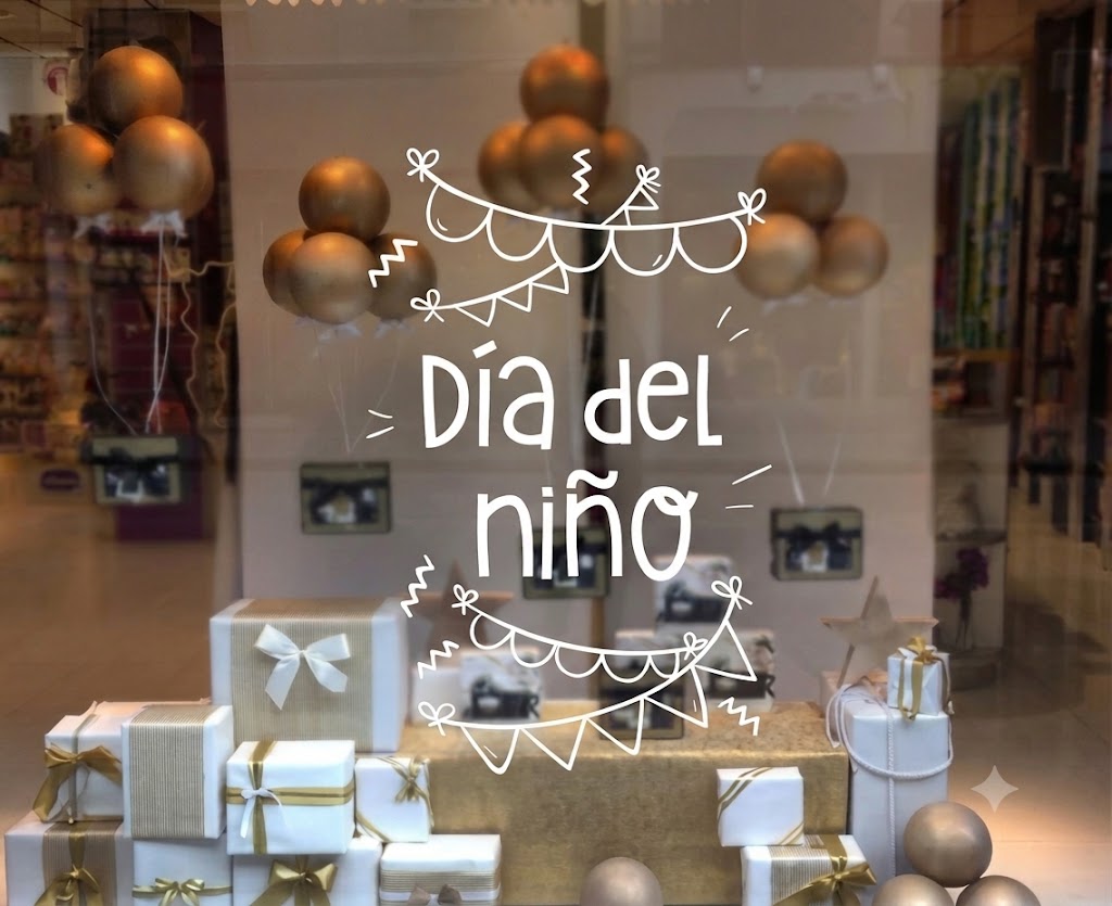 Día del niño- calco decorativa para vidriera - Plotter 7