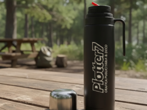 Termo de Acero Inoxidable Personalizado con Grabado Láser | Plotter7