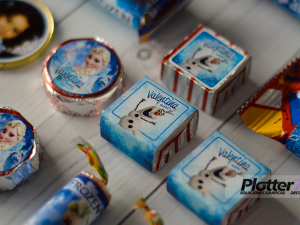 Stickers para golosinas en candybar personalizadas | Plotter7