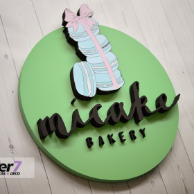 Logotipos Corpóreos con base en varios niveles y espesores | Plotter7