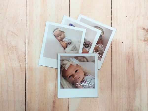 FotoImanes souvenirs Polaroid de 10x9cm! Lavables! Plotter7