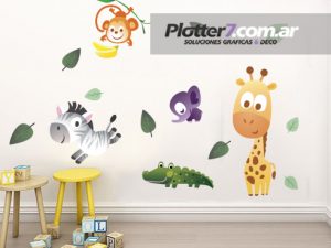 Alternative view of Kit DOBLE de Dibujos Infantiles | vinilos decorativos | Mod A07 | Impresión Látex HD!