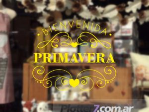 Alternative view of Primavera | Vinilos para vidrieras | MEDIANO