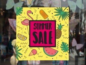 SALE vidriera | vinilos decorativos | Impresión Látex HD!
