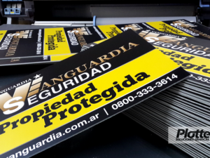 Carteles inmobiliarias | Corrugado Plástico impreso | Plotter7