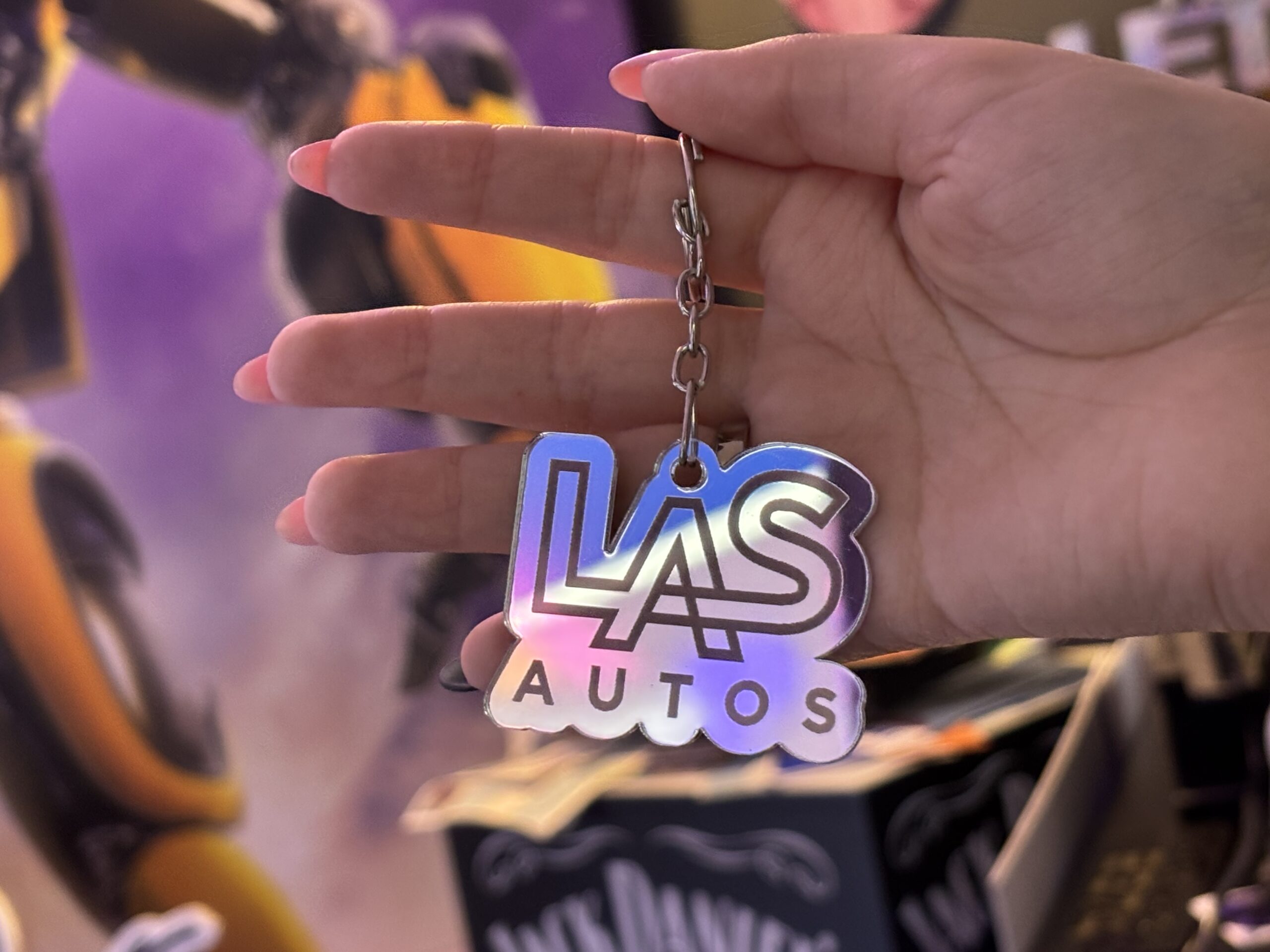 Llaveros grabados en Acrílico espejado | Plotter7