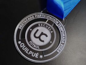 Medalla grabado láser | Plotter7