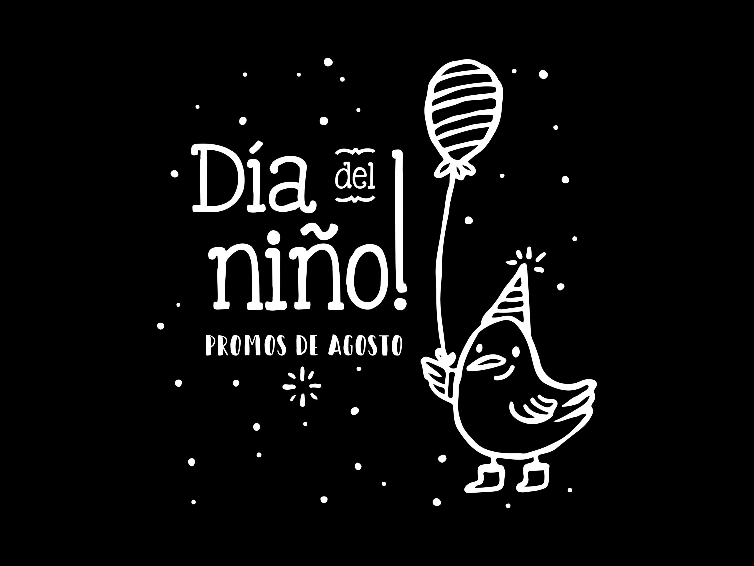 Día del niño- calco decorativa para vidriera - Plotter 7